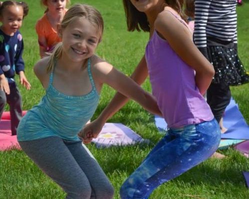 Camp Kids Yoga Rocks the Park 2017 Season Begins!