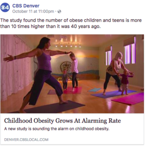 Kids Yoga Guide and Chief Play Officer Featured on the CBS Channel 4 News in Denver!!!