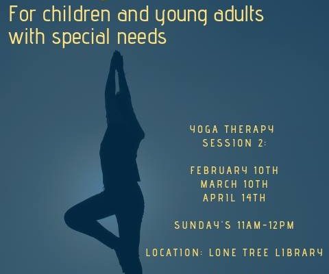 Spring 2019 Yoga Therapy Sessions for Kids and Young Adults